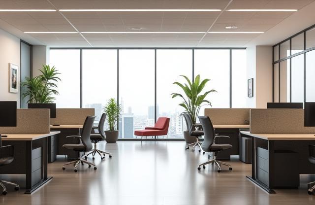 Rangbhoomi Communications office interior